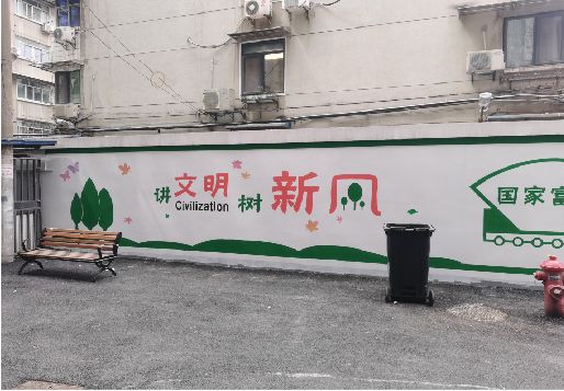思南社区墙绘